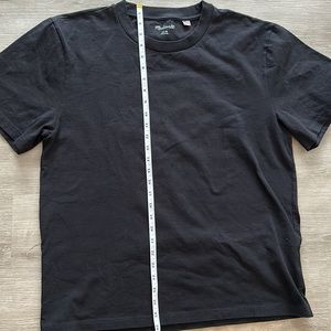 Madewell Men's Made in USA Relaxed Tee T-Shirt Sleeve Black Size Medium NWOT